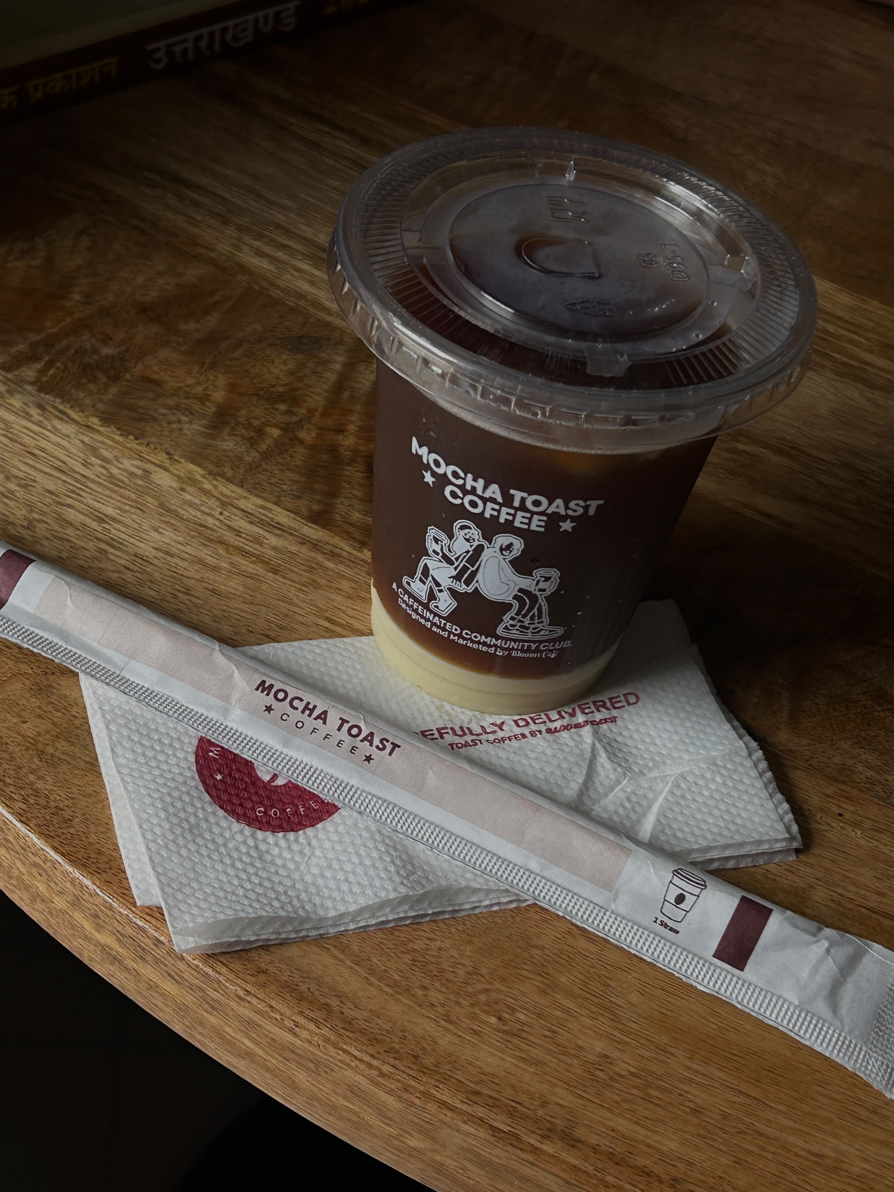Mocha Toast Coffee — specialty coffee served with artisanal baked toasts