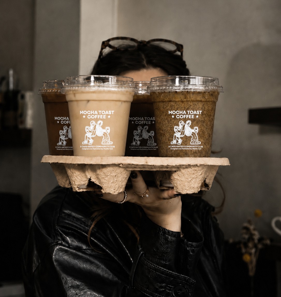 Iced Mocha Toast Latte